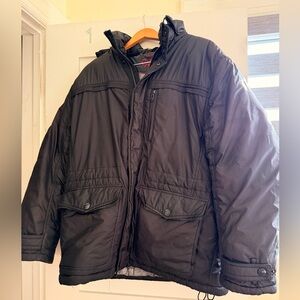 Caprice Men's Black Puffer Jacket